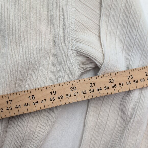 Zara Cropped Ribbed Crewneck Sweater - Size S - Picture 9 of 10